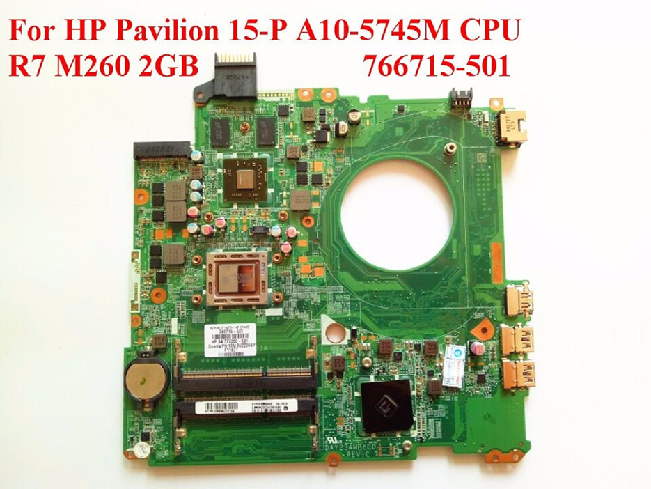 For HP 15-P 766472-001 Laptop Motherboard i7-4510u 840M 2GB DDR3 - Click Image to Close